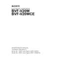 SONY BVF-V20WCE Instrukcja Serwisowa