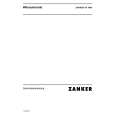 ZANKER SF5400 Owners Manual