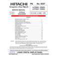 HITACHI L47S601 Service Manual