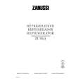 ZANUSSI ZU9141 Owners Manual
