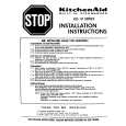 WHIRLPOOL KDS18 Installation Manual