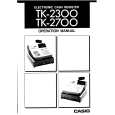 CASIO TK-2700 Owners Manual