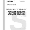 TOSHIBA 42WP16B Service Manual