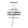 PIONEER VSX-609RDS/MYXJIGR Instrukcja Obsługi