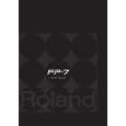 ROLAND FP-7 Owners Manual