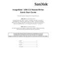 SANDISK ImageMate All-in-One/Multi-Card USB 2.0Reader/Writer (QSG) Owners Manual