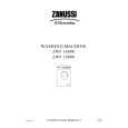 ZANUSSI ZWF1450W Owners Manual