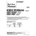 PIONEER KEHP10 X1IN/EW Service Manual