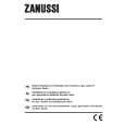 ZANUSSI ZCG998X Owners Manual