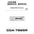 ALPINE CDA7865R Service Manual