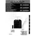 SHARP SCZ2000H Manual de Usuario
