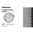 PANASONIC SLSX332 Owners Manual