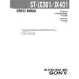 SONY STJX401 Manual de Servicio