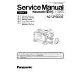 PANASONIC AGDP800 Manual de Usuario