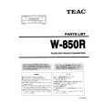 TEAC W-850R Instrukcja Serwisowa