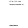 AEG Competence 3108 B W Owners Manual