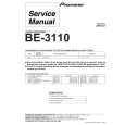 PIONEER BE-3110/KUW Service Manual