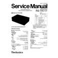 TECHNICS RSTR777 Service Manual