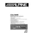 ALPINE CDA7939R Owners Manual
