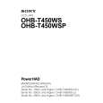 SONY OHB-T450WSP Service Manual