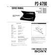 SONY PS-A790 Service Manual