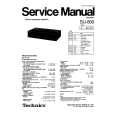TECHNICS SU800 Service Manual
