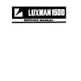 LUXMAN R1500 Service Manual
