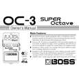 BOSS OC-3 Owners Manual