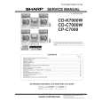SHARP CD-C7000W Manual de Servicio