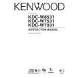 KENWOOD KDC-W8531 Instrukcja Obsługi