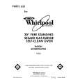 WHIRLPOOL SF385PEWW0 Parts Catalog
