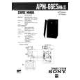 SONY APM66ESMKII Service Manual