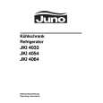 JUNO-ELECTROLUX JKI4454 Manual de Usuario