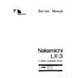 NAKAMICHI LX3 Service Manual