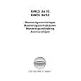 WHIRLPOOL KMGS 3610 IX Manual de Instalación