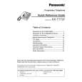 PANASONIC KXT7737 Owners Manual