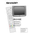 SHARP 28LS92E Owners Manual