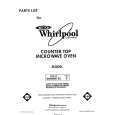 WHIRLPOOL MW8901XS0 Catálogo de piezas