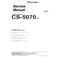 PIONEER CS-5070/XE Manual de Servicio