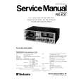 TECHNICS RS631 Service Manual