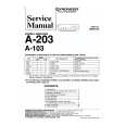 PIONEER A-203/HEXJ Service Manual
