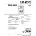 SONY LBT-A15CD Service Manual