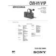 SONY CVXV1/P Service Manual