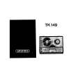 GRUNDIG TK149 Owners Manual