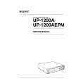 SONY UP-1200AEPM Service Manual
