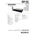 SONY BDP-S1E Service Manual