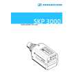SENNHEISER SKP3000 Manual de Usuario