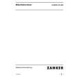 ZANKER KE5650 (PRIVILEG) Owners Manual