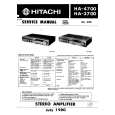 HITACHI HA-4700 Service Manual