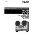 TEAC X3 Owners Manual